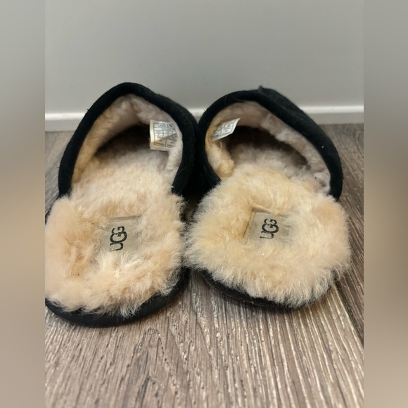 UGG Mens Scuff Slippers Black sz 7 - Picture 7 of 7